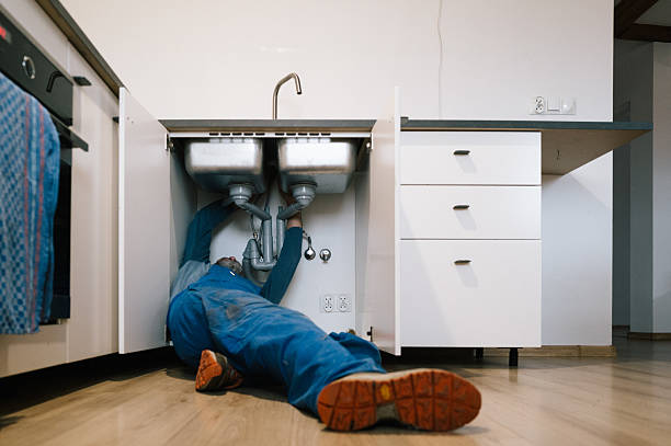 Professional Emergency Plumber technician working in Stedman, NC